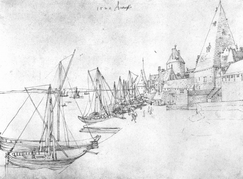 Der Hafen von Antwerpen
